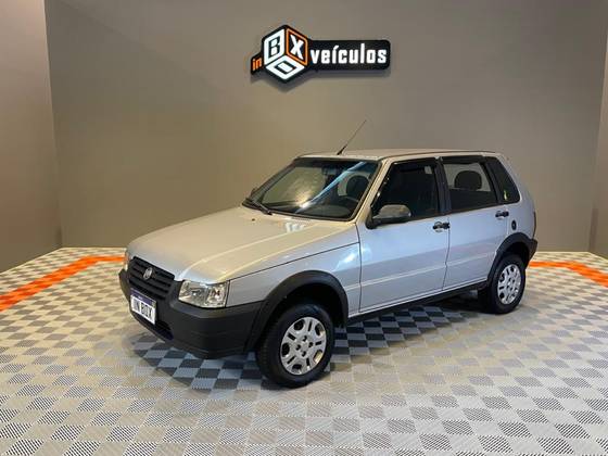 FIAT UNO 1.0 MPI MILLE WAY ECONOMY 8V FLEX 4P MANUAL FIAT UNO 1.0 MPI MILLE WAY ECONOMY 8V FLEX 4P MANUAL